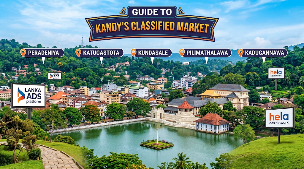 Hela Ads Kandy — Classified Listings in the Hill Capital